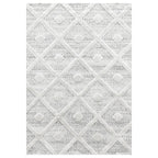 Palmira 4707 grau · Moderner Teppich mit Ethno-Muster