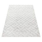 Palmira 4708 creme · Moderner Teppich mit Ethno-Muster