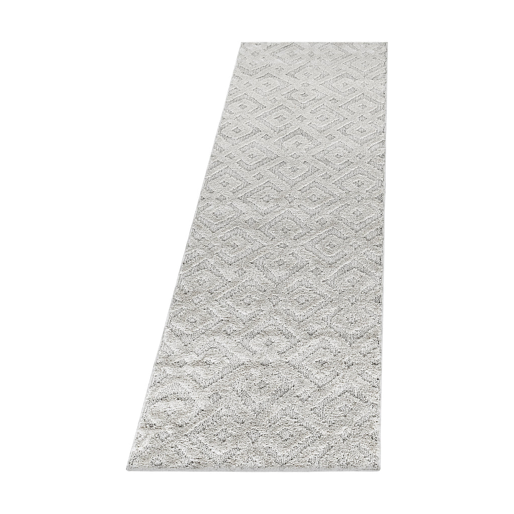 Palmira 4708 creme · Moderner Teppich mit Ethno-Muster