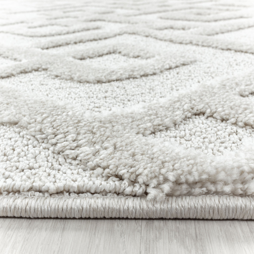 Palmira 4708 creme · Moderner Teppich mit Ethno-Muster