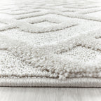Palmira 4708 creme · Moderner Teppich mit Ethno-Muster