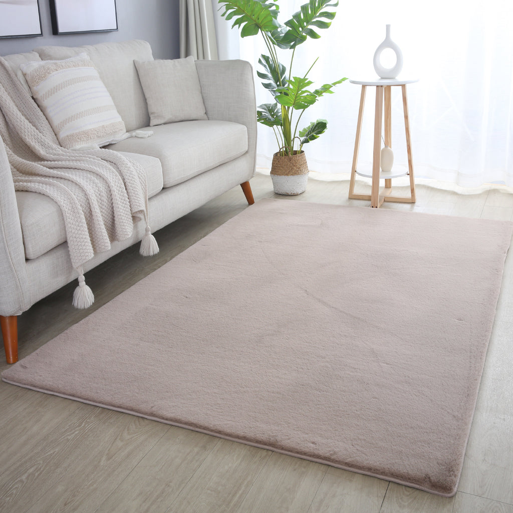 Cuddly 5100 beige · Plüschteppich kuschelig & weich