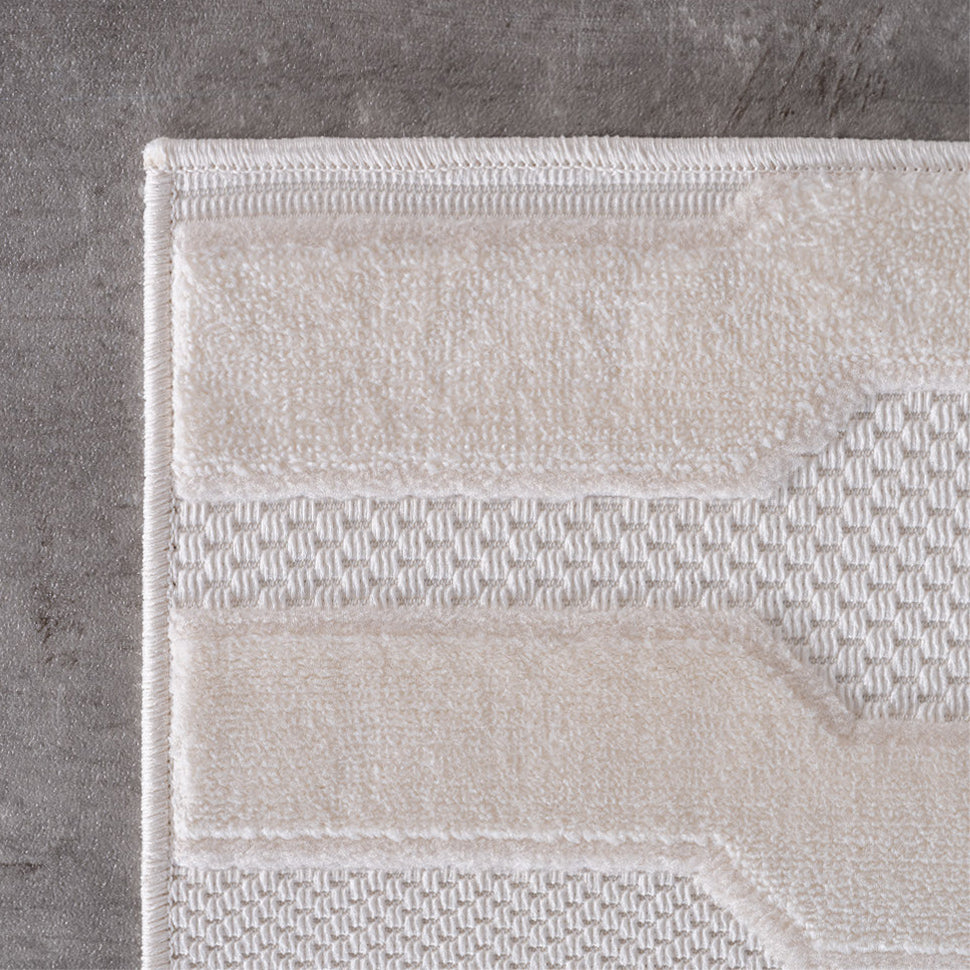 Desi 1654 creme · Elegantes Reliefdesign in 3D