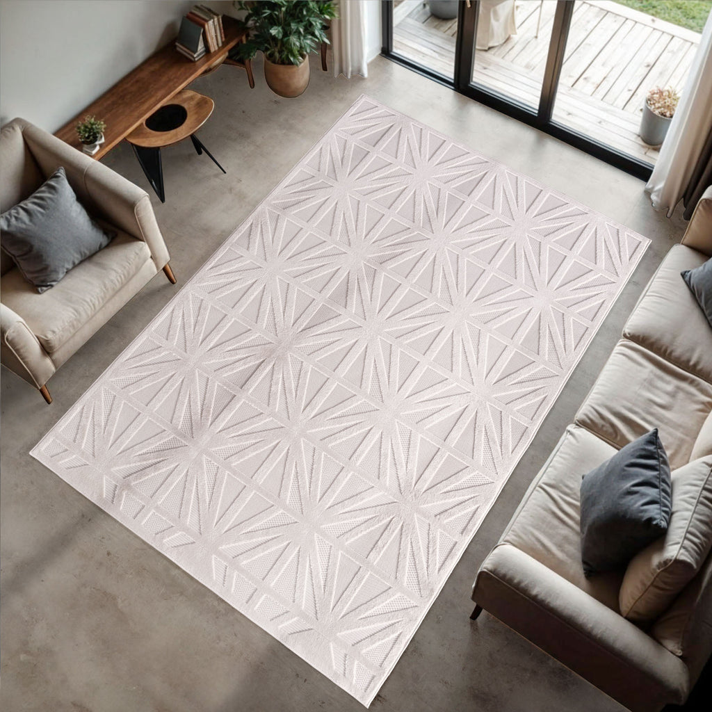 Desi 1655 creme · Elegantes Reliefdesign in 3D