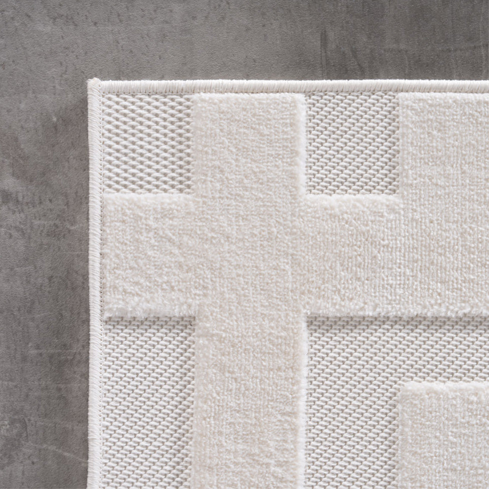 Desi 1656 creme · Elegantes Reliefdesign in 3D