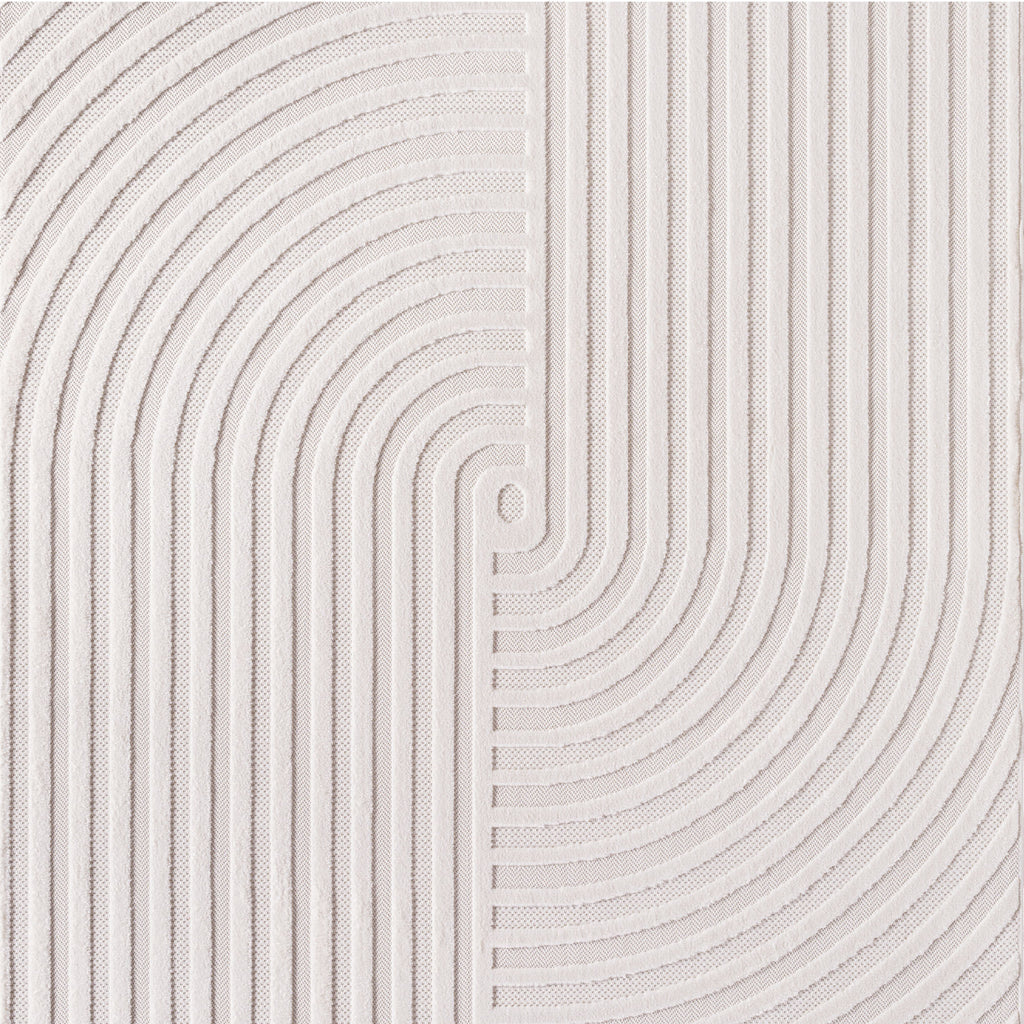 Desi 1658 creme · Elegantes Reliefdesign in 3D